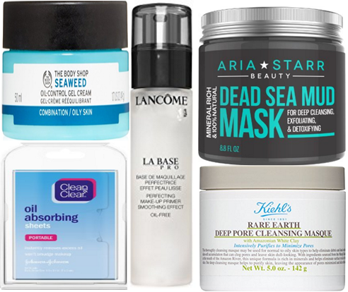 Top 10 products for oily skin