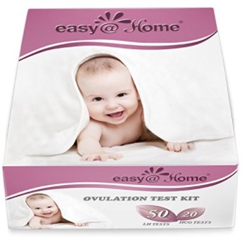 Easy@Home 50 Ovulation Test Strips and 20 Pregnancy Test Strips Combo Kit