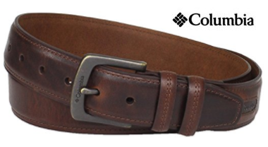 Columbia Men's Leather Belt