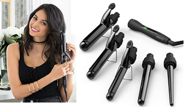 xtava 5 in 1 Professional Curling Iron Set