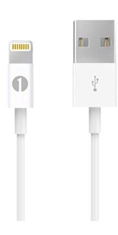 1byone Lightning to USB Cable 3.3ft (1 Meter) for iPhone 7 7 Plus 6s 6 Plus 5s SE 5c 5, iPad mini, iPad Air, iPad Pro, iPod touch 6th Gen