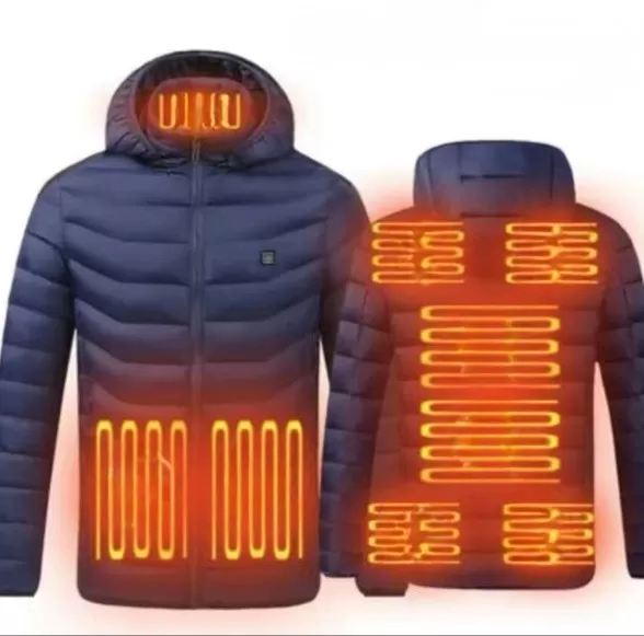 Electric Heated Jacket with Hoodie For Men and Women