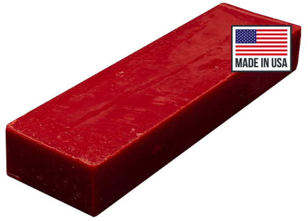 Cheese Wax Block For Cheese Making - 1lb, Red