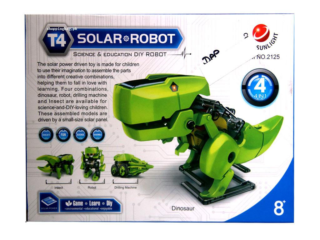 Dinosaur Solar Robot For Kids Online Shopping in Karachi, Lahore, Islamabad