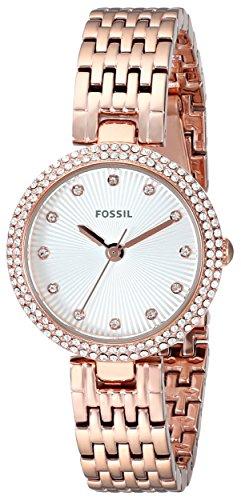 Fossil Women's Olive Three Hand Stainless Steel Watch - Rose Gold-Tone