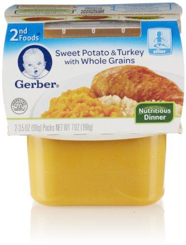 Gerber 2nd Foods Sweet Potato and Turkey For Your Child