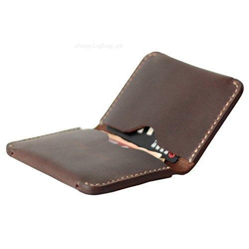 slim leather credit card holder